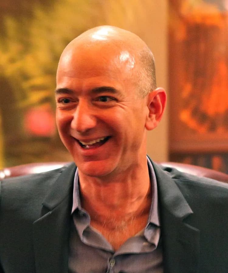 Jeff Bezos at the ENCORE awards.