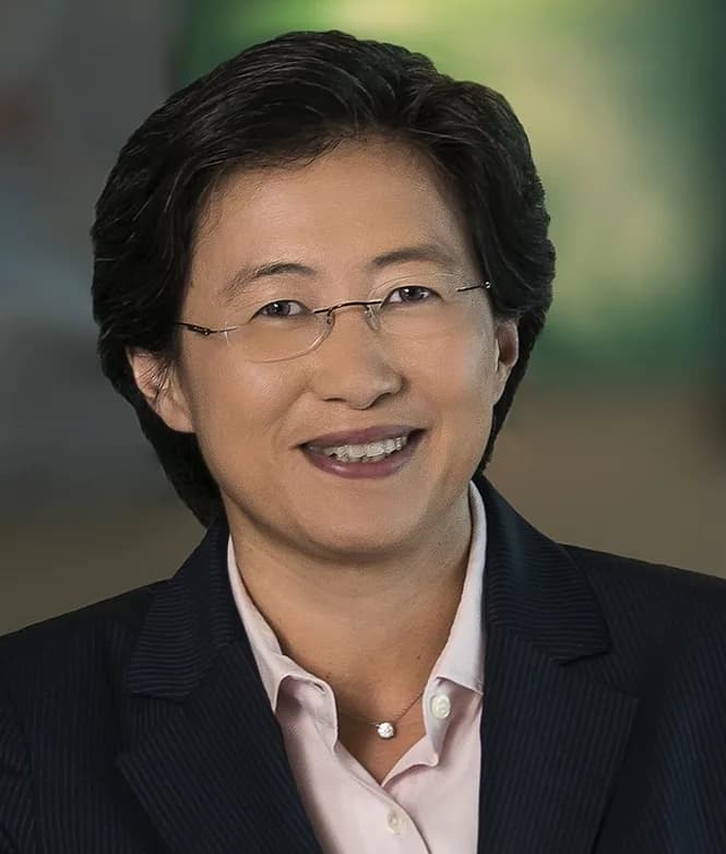 Lisa Su speaking as AMD CEO.