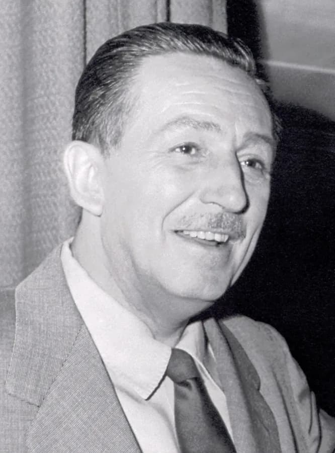 Walt Disney portrait.